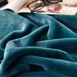 Household single-layer Raschel blanket